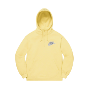 Supreme x Nike Half Zip Hooded Sweatshirt Pale Yellow - 21SS