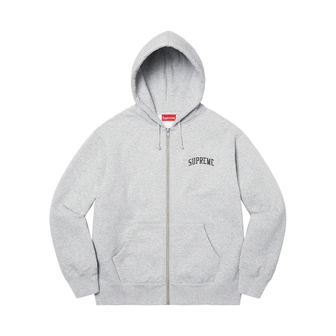 슈프림 도우보이 집업 후드 스웨트셔츠 헤더 그레이 - 22FW(Supreme Doughboy Zip Up Hooded Sweatshirt Heather Grey - 22FW) - 2