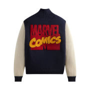 Kith x Marvel Comics Wyona Full Zip Sweater Nocturnal