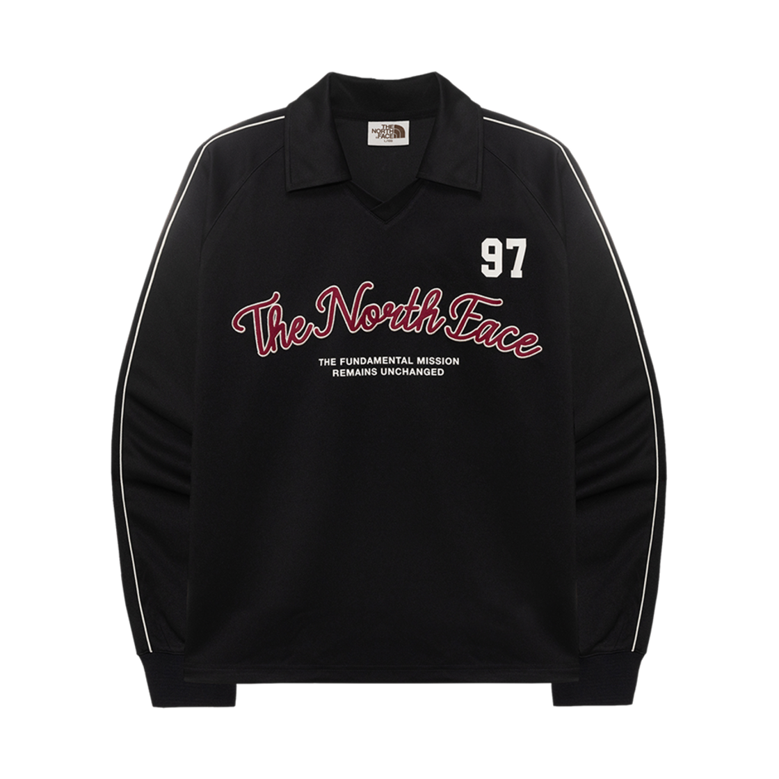 노스페이스 TNF 크루 칼라 롱슬리브 티셔츠 블랙 - 25SS(The North Face TNF Crew Collar L/S Tee Black - 25SS)