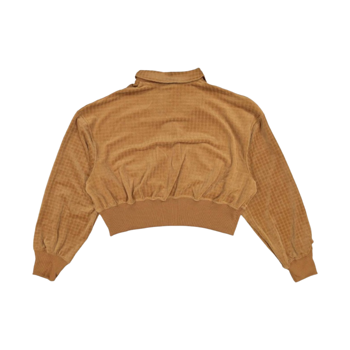 (W) 나이키 NSW 벨루어 폴로 에일 브라운 - US/EU((W) Nike NSW Velour Polo Ale Brown - US/EU) - 2