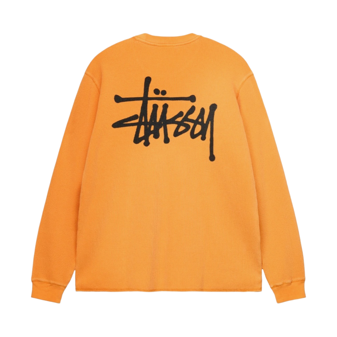스투시 베이직 스탁 써멀 롱슬리브 티셔츠 애프리콧(Stussy Basic Stock Thermal LS T-Shirt Apricot) - 1