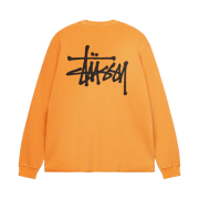 Stussy Basic Stock Thermal LS T-Shirt Apricot