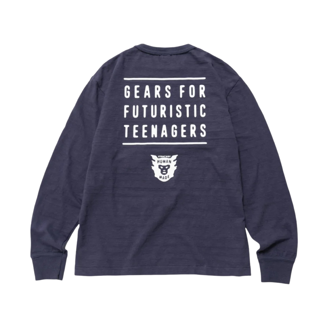 휴먼 메이드 클래식 롱슬리브 티셔츠 네이비(Human Made Classic L/S T-Shirt Navy) - 2