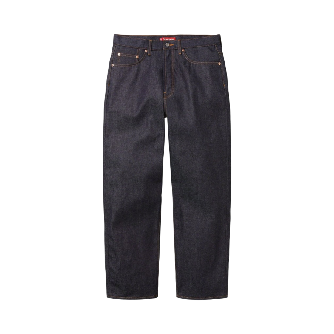 슈프림 리지드 배기 셀비지 진 리지드 인디고 - 23FW