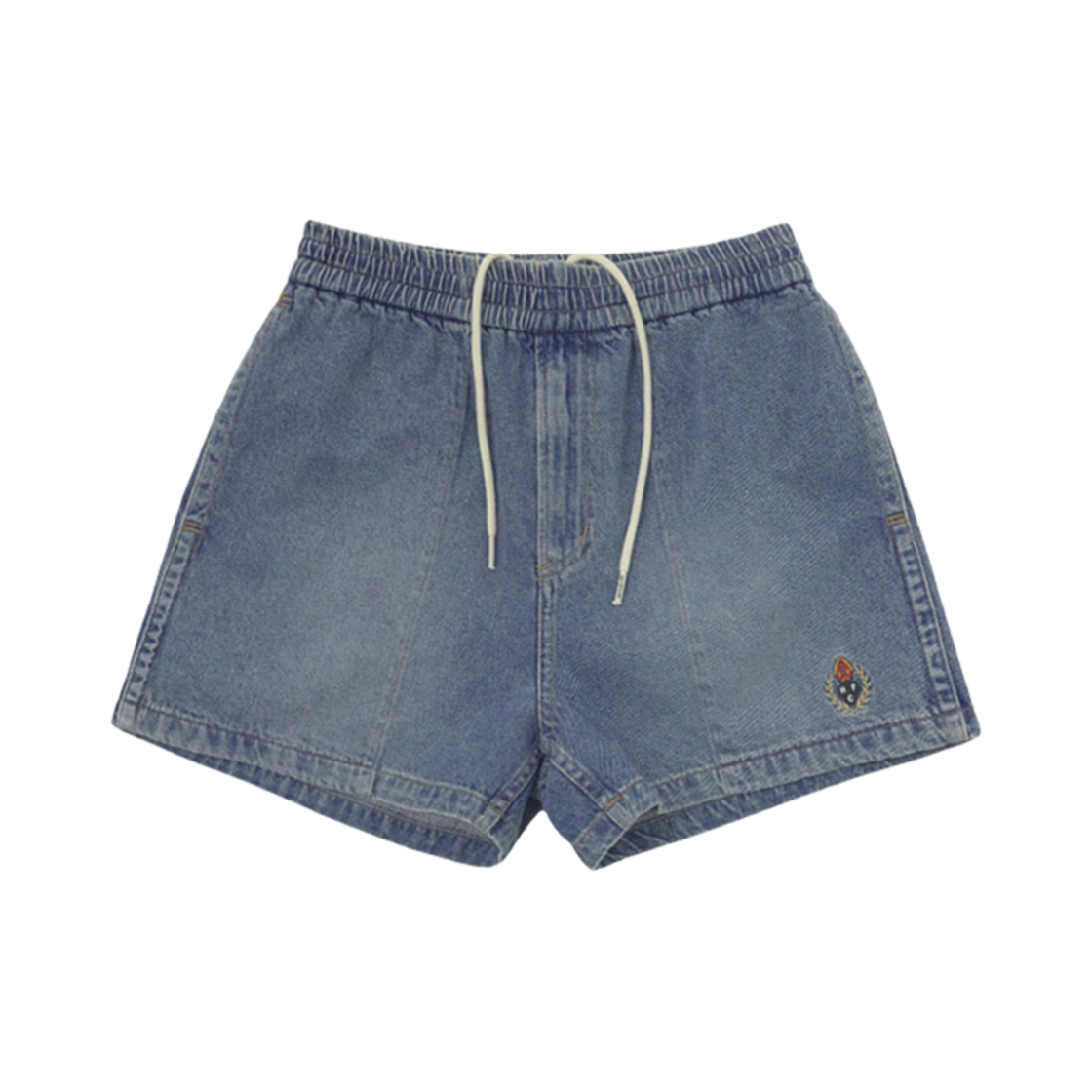 헤리티지 플로스 크레스트 데님 서퍼 쇼츠 인디고(Heritage Floss Crest Denim Surfer Shorts Indigo)