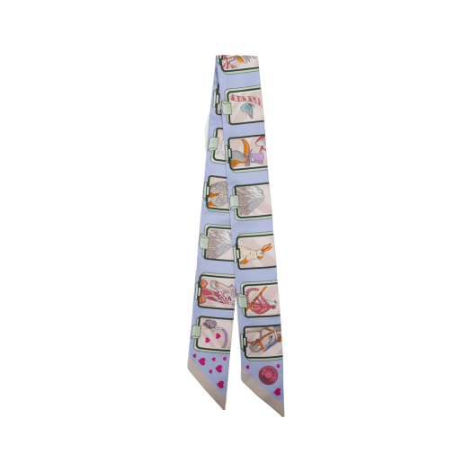 ITLABNQHCBH8 Hermes Story Twilly Silk