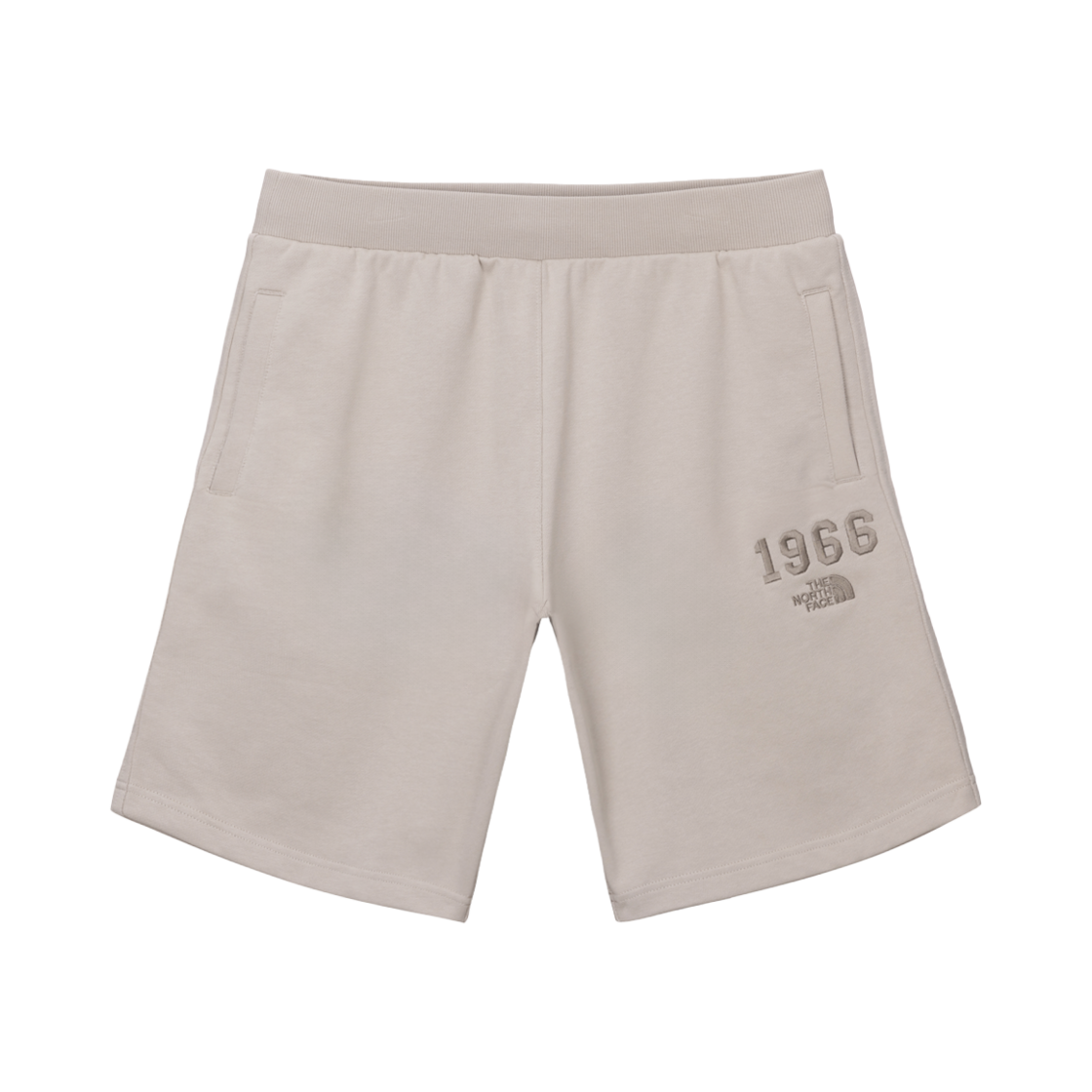 노스페이스 고 투 1966 스웨트쇼츠 크림 베이지 - 25SS(The North Face Go To 1966 Sweatshorts Cream Beige - 25SS) - 2