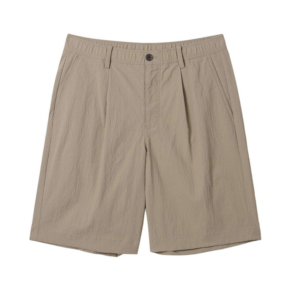 SAPOM25991BEX Series Nylon Cargo Oversized Shorts Beige
