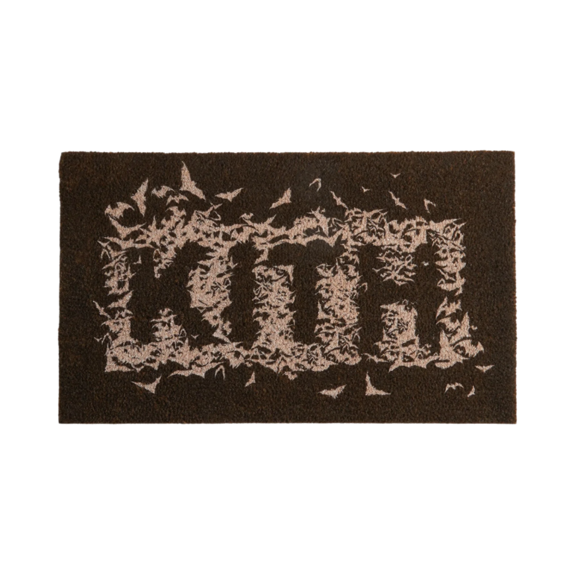KHLHO0022-001 Kith x Batman Bats Classic Logo Doormat Brown