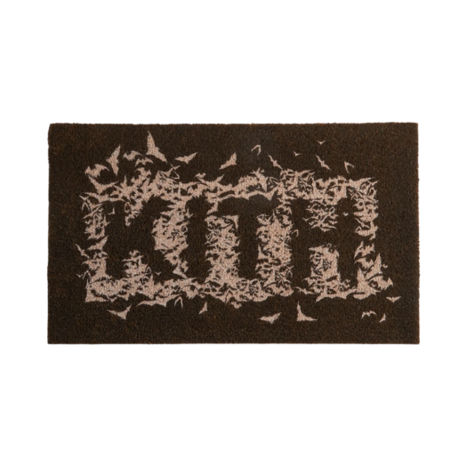 KHLHO0022-001 Kith x Batman Bats Classic Logo Doormat Brown