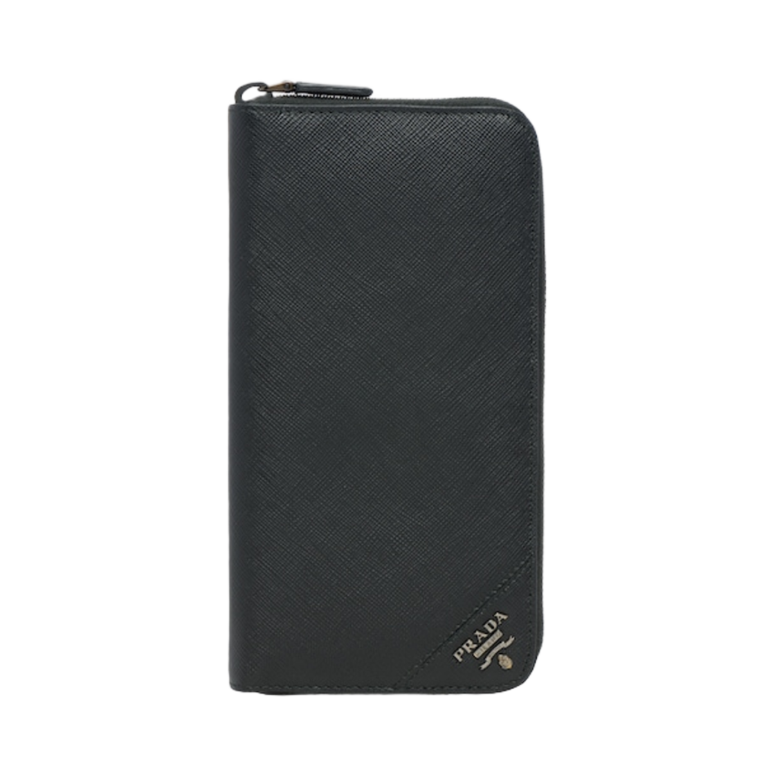 2ML317-QME-F0002 Prada Saffiano Leather Wallet Black