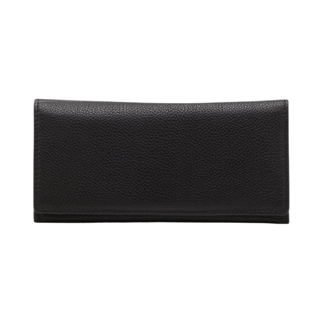 (W) 디젤 그레이니 레더 컨티넨탈 지갑 블랙((W) Diesel Continental Wallet in Grainy Leather Black) - 2