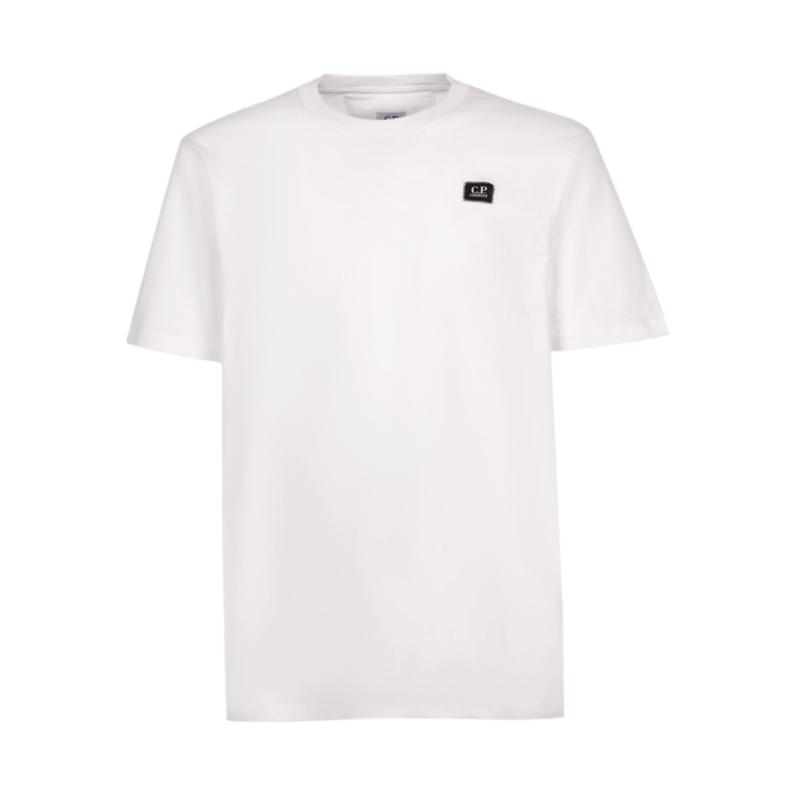 C.P. 컴퍼니 30/1 저지 스몰 라벨 티셔츠 화이트 - 22FW(C.P. Company 30/1 Jersey Small Label T-Shirt White - 22FW) - 1