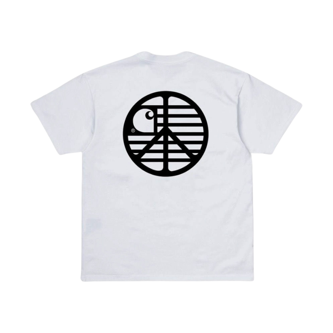 칼하트 WIP 피스 스테이트 티셔츠 화이트(Carhartt WIP Peace State T-Shirt White) - 1