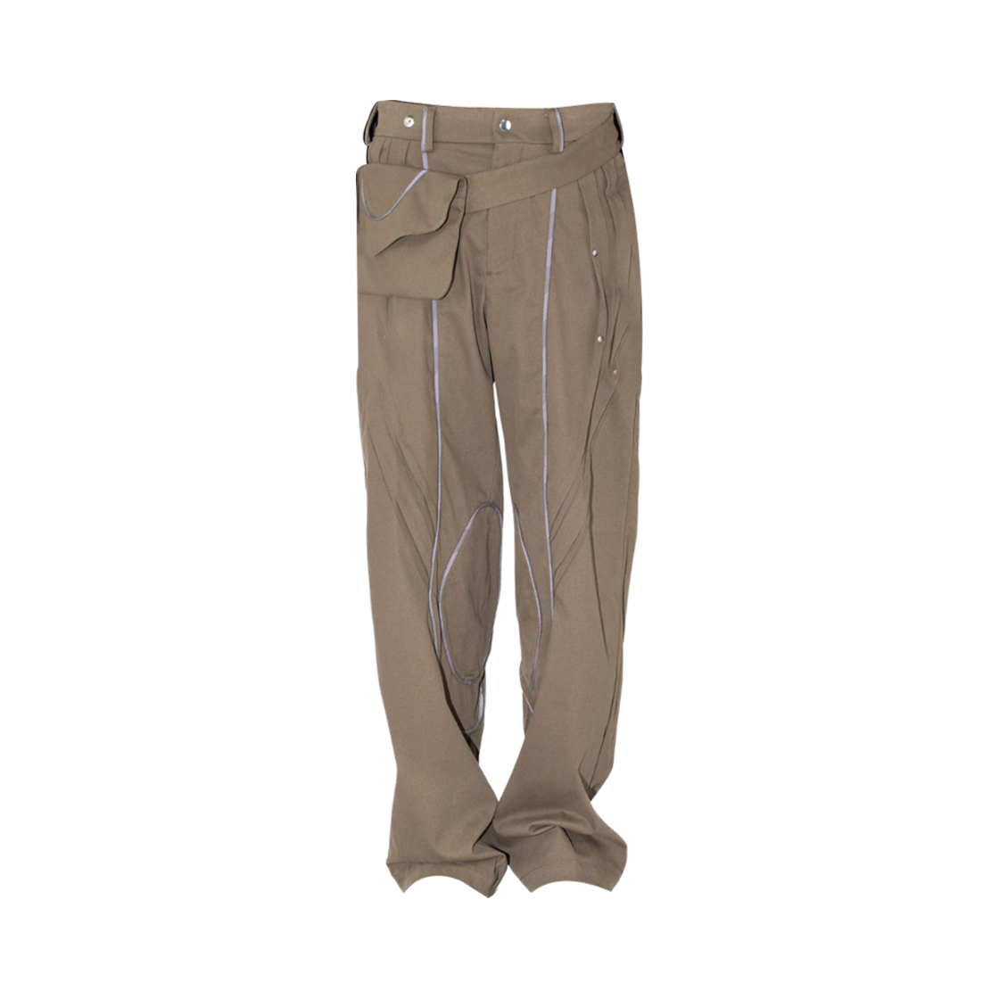 키코 코스타디노브 첼리스 트라우저 W 백 브래스 그린(Kiko Kostadinov Chalice Trouser W Bag Brass Green)