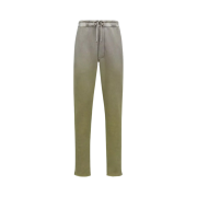 Moncler x Rick Owens Fleece Trackpants Beige Green