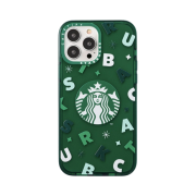Casetify x Starbucks Letter Impact iPhone Case Green