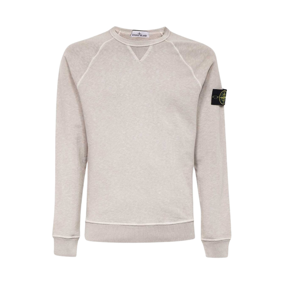 스톤 아일랜드 66360 올드 트리트먼트 크루넥 스웨트셔츠 도브 그레이 - 23SS(Stone Island 66360 Old Treatment Crewneck Sweatshirt Dove Grey - 23SS) - 1