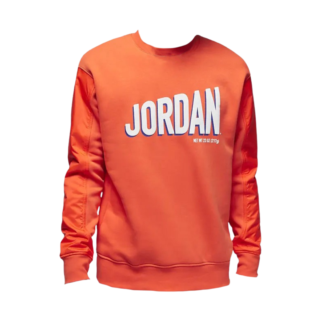 조던 플라이트 MVP 플리스 크루넥 스웨트셔츠 러쉬 오렌지 - 아시아(Jordan Flight MVP Fleece Crewneck Sweatshirt Rush Orange - Asia) - 1