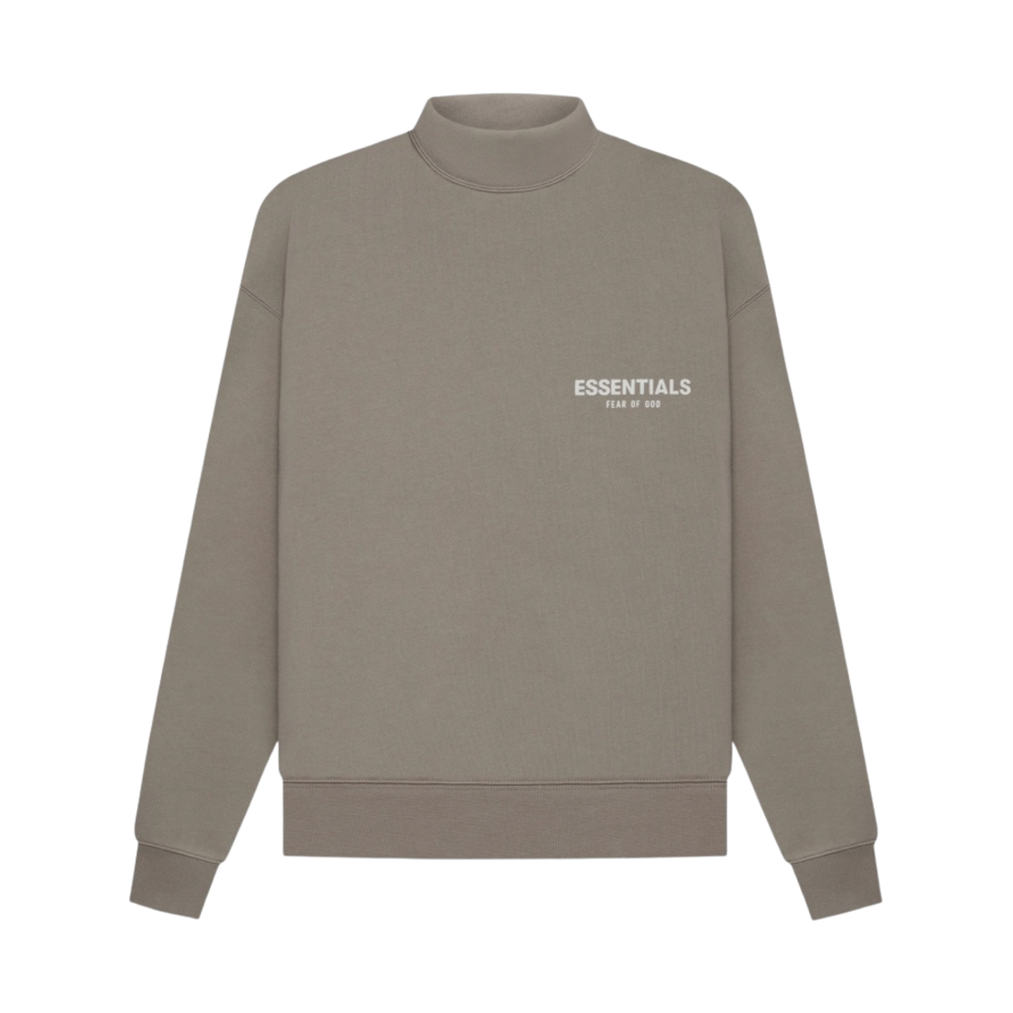 에센셜 모크넥 스웨트셔츠 데저트 토프 - 22SS(Essentials Mockneck Sweatshirt Desert Taupe - 22SS) - 1