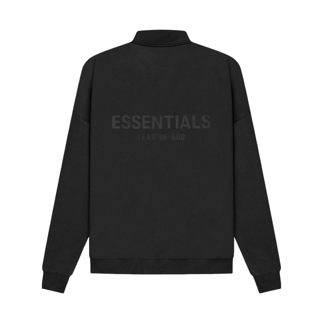에센셜 모크넥 하프집 블랙 - 21SS(Essentials Mockneck Half-Zip Black - 21SS) - 2
