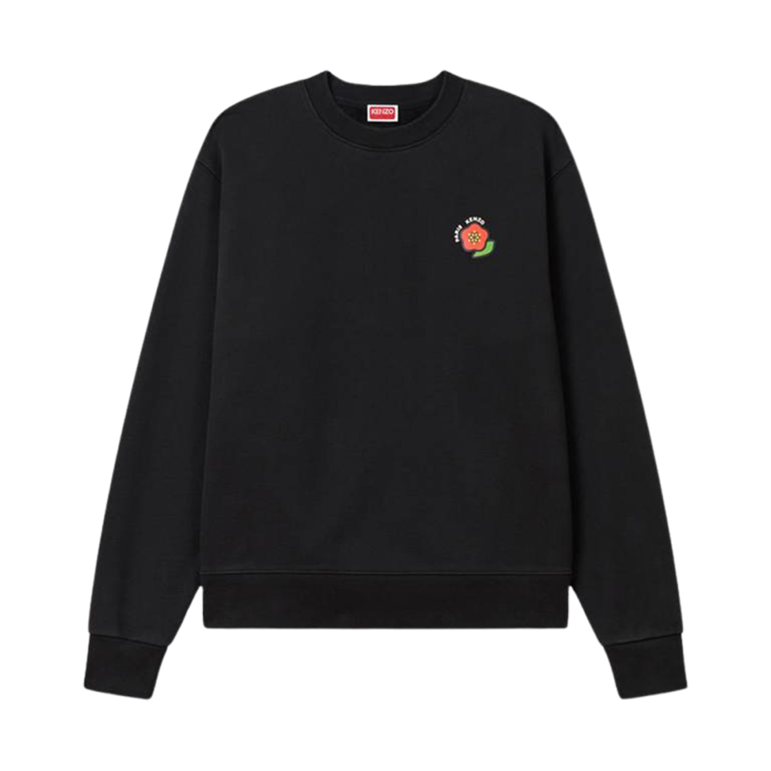 FF55SW2674MC-99J Kenzo Pop Sweatshirt in Cotton Black