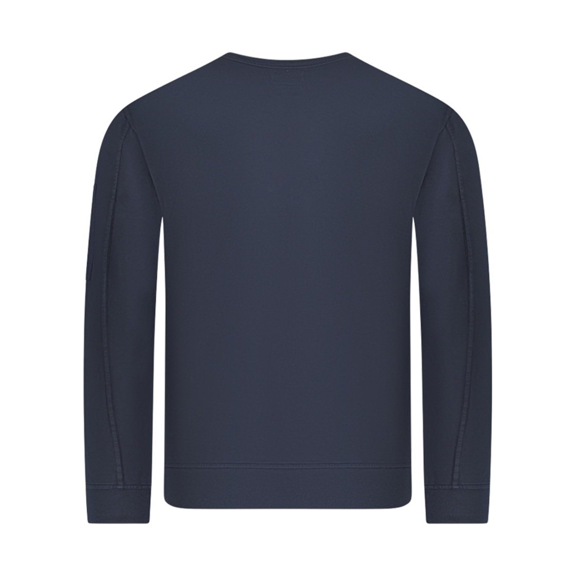 C.P. 컴퍼니 레귤러 핏 코튼 스웨트셔츠 토탈 이클립스 블루 - 25SS(C.P. Company Regular Fit Cotton Sweatshirt Total Eclipse Blue - 25SS) - 2