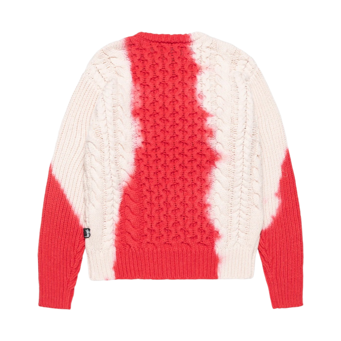 스투시 타이다이 피셔맨 스웨터 레드(Stussy Tie Dye Fisherman Sweater Red) - 2