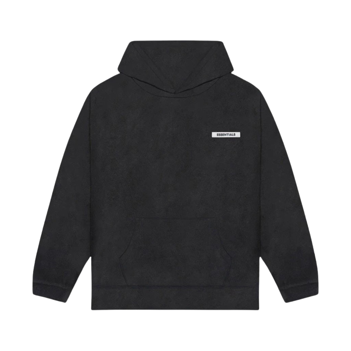 에센셜 폴라 플리스 후드 블랙 - 20FW(Essentials Polar Fleece Hoodie Black - 20FW) - 1