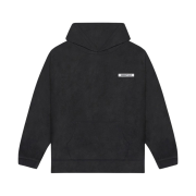 Essentials Polar Fleece Hoodie Black - 20FW
