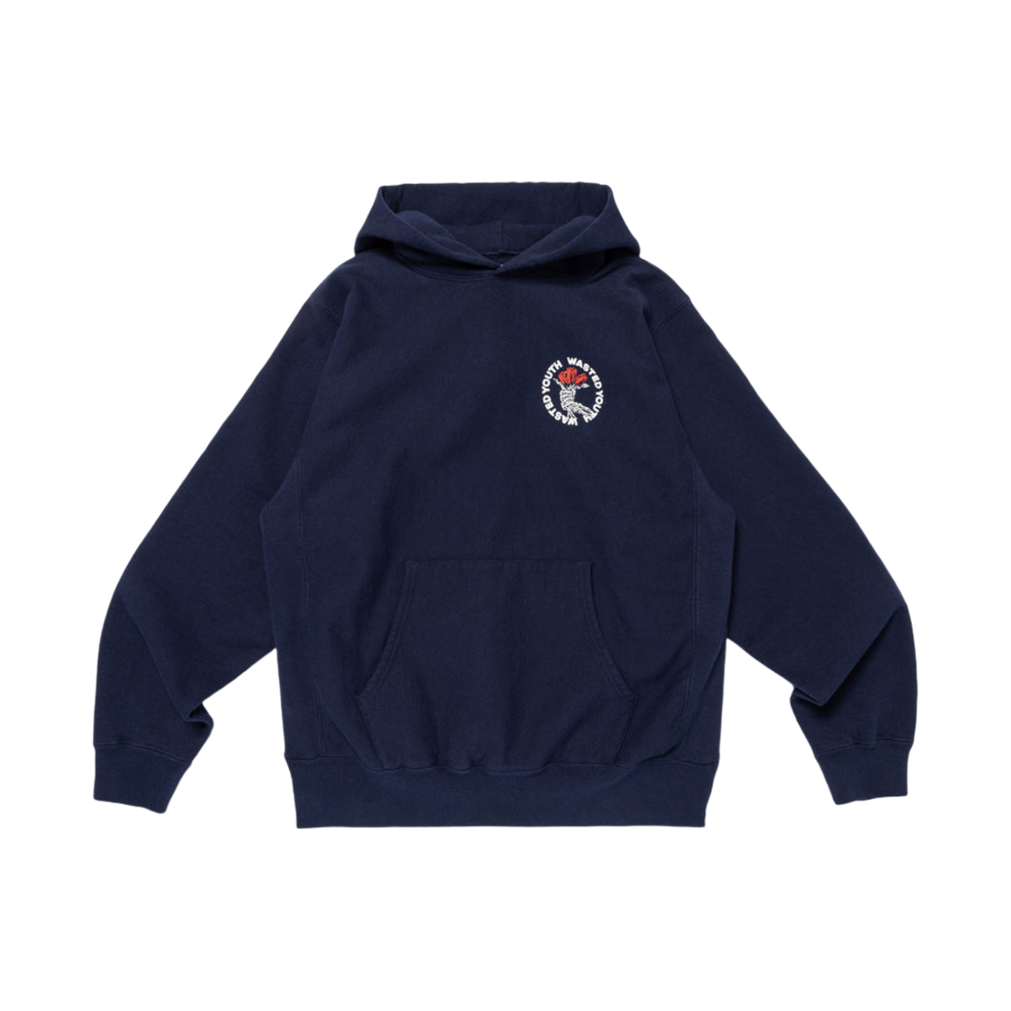 베르디 웨이스티드 유스 헤비 웨이트 후디 #2 네이비(Verdy Wasted Youth Heavy Weight Hoodie#2 Navy)