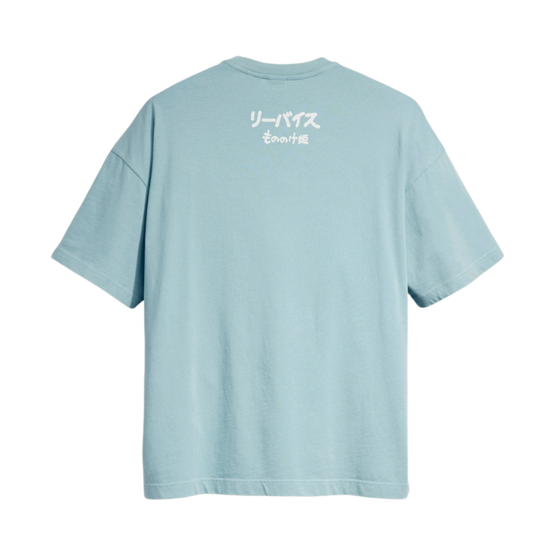 리바이스 x 모노노케 히메 산 마스크 티셔츠 블루(Levi's x Princess Mononoke San's Mask T-Shirt Blue) - 2