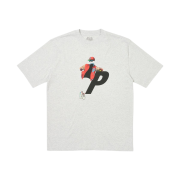 Palace Transparency T-Shirt Grey Marl - 23FW