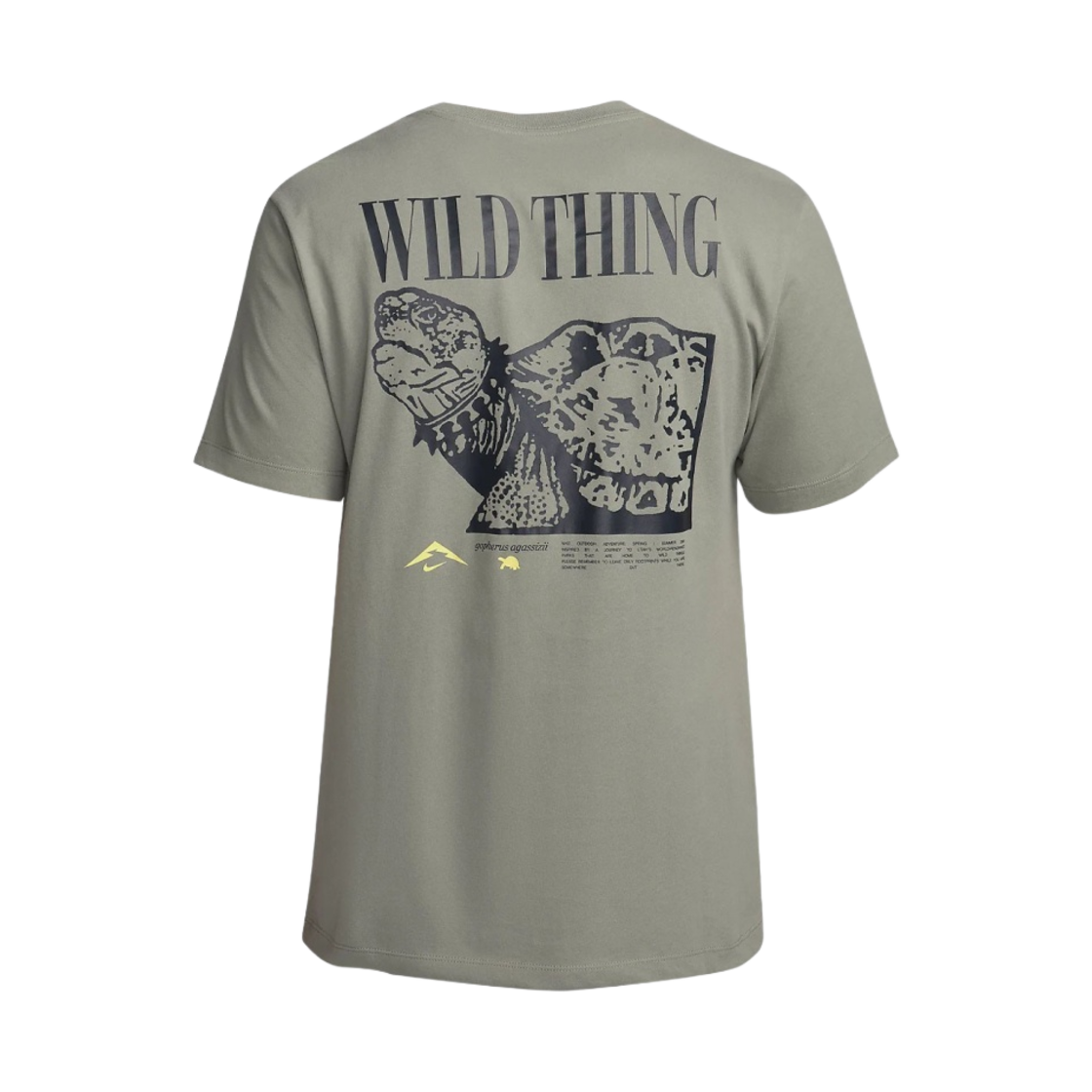 나이키 트레일 드라이핏 러닝 티셔츠 다크 스투코 - 아시아(Nike Trail Dri-Fit Running T-Shirt Dark Stucco - Asia)