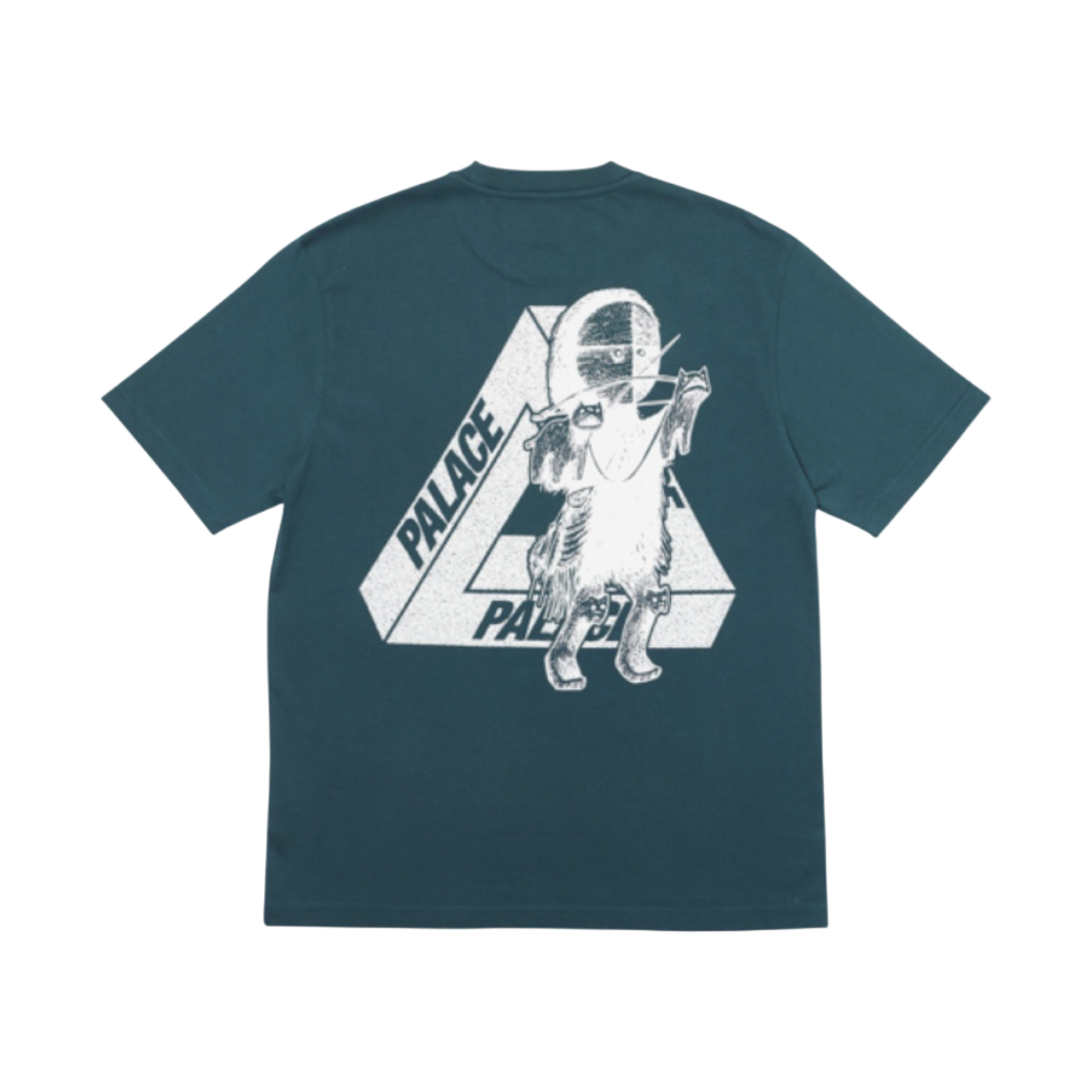 팔라스 U 피규어 티셔츠 다크 그린 - 19FW(Palace U Figure T-Shirt Dark Green - 19FW) - 1