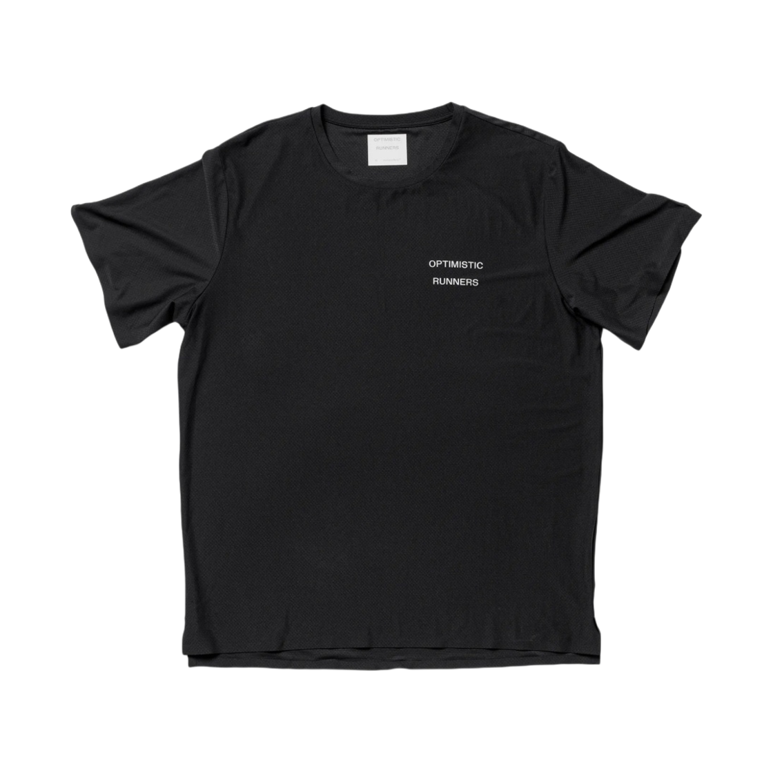 옵티미스틱 러너스 립스탑 티셔츠 블랙(Optimistic Runners Ripstop T-Shirt Black) - 1