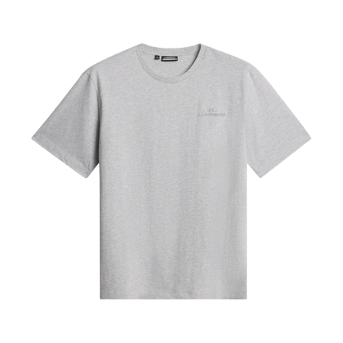 AMJT12270-U199 J.Lindeberg Alpha T-Shirt Light Grey Melange