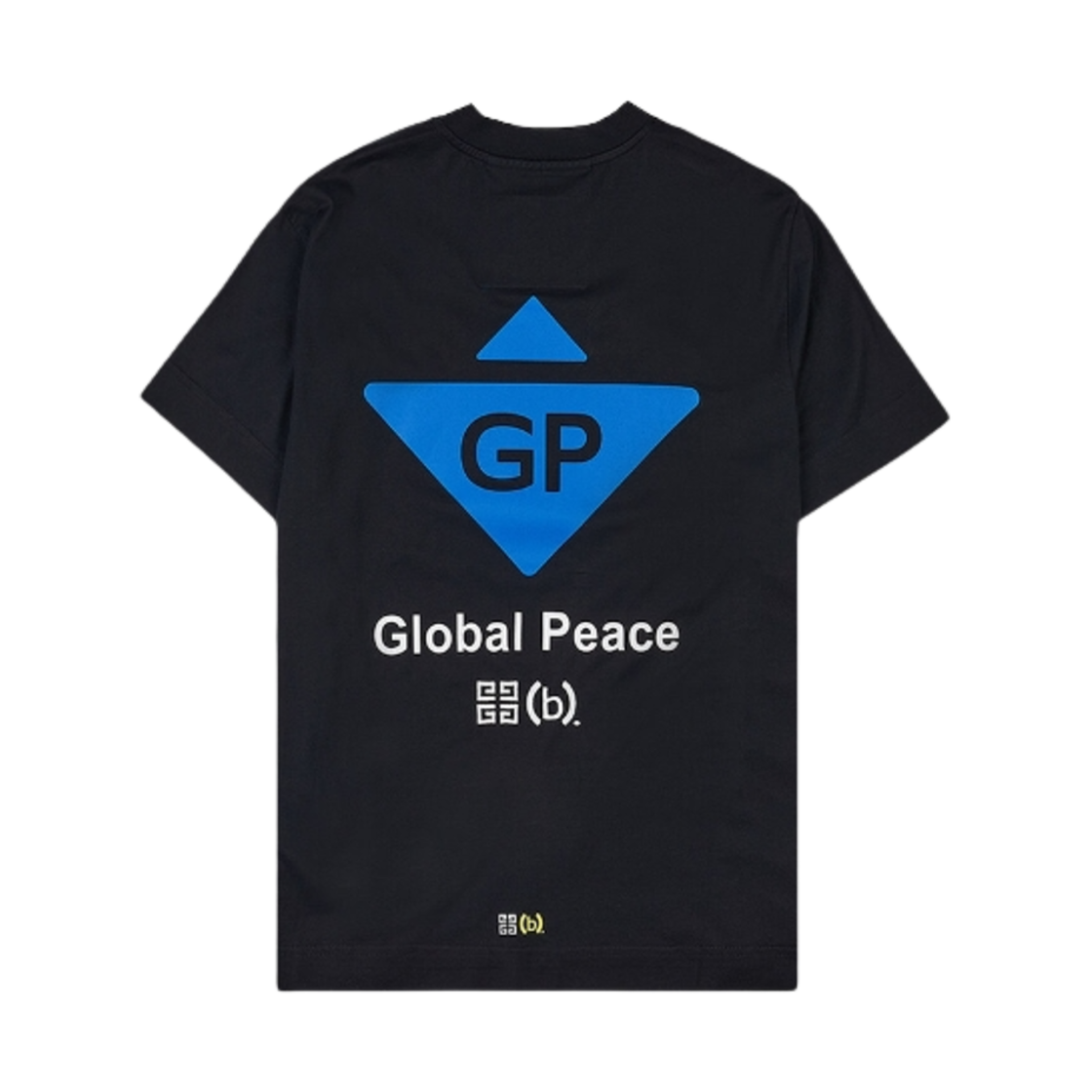 지방시 로고 프린트 코튼 티셔츠 블랙(Givenchy Logo Print Cotton T-Shirt Black) - 2