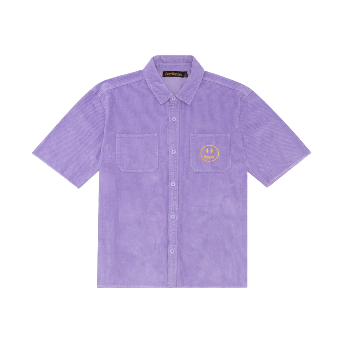 드류 하우스 코듀로이 숏슬리브 셔츠 라벤더(Drew House Corduroy SS Shirt Lavender)