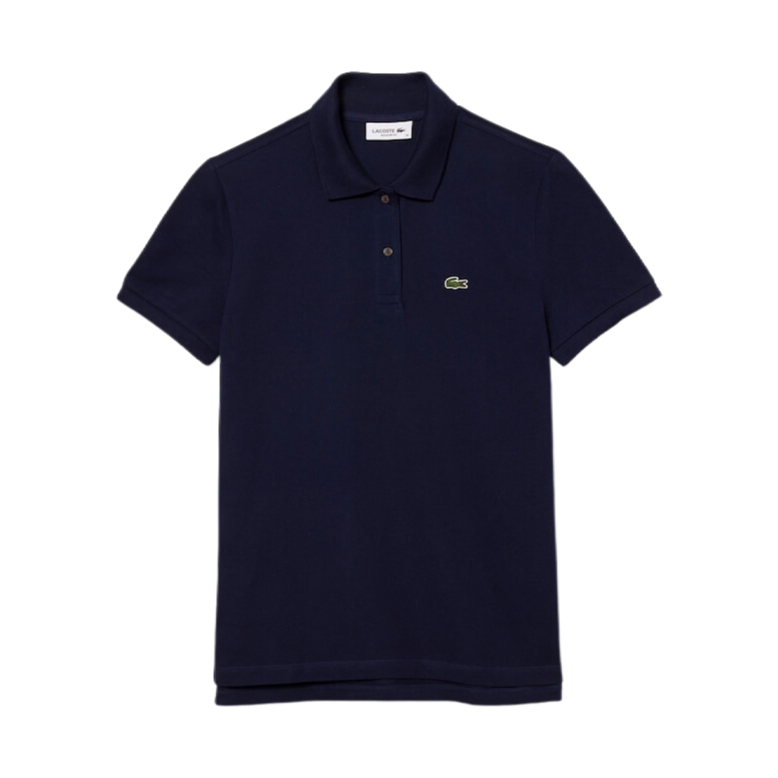 (W) 라코스테 베이직 클래식 핏 폴로 네이비 블루((W) Lacoste Basic Classic Fit Polo Navy Blue) - 1