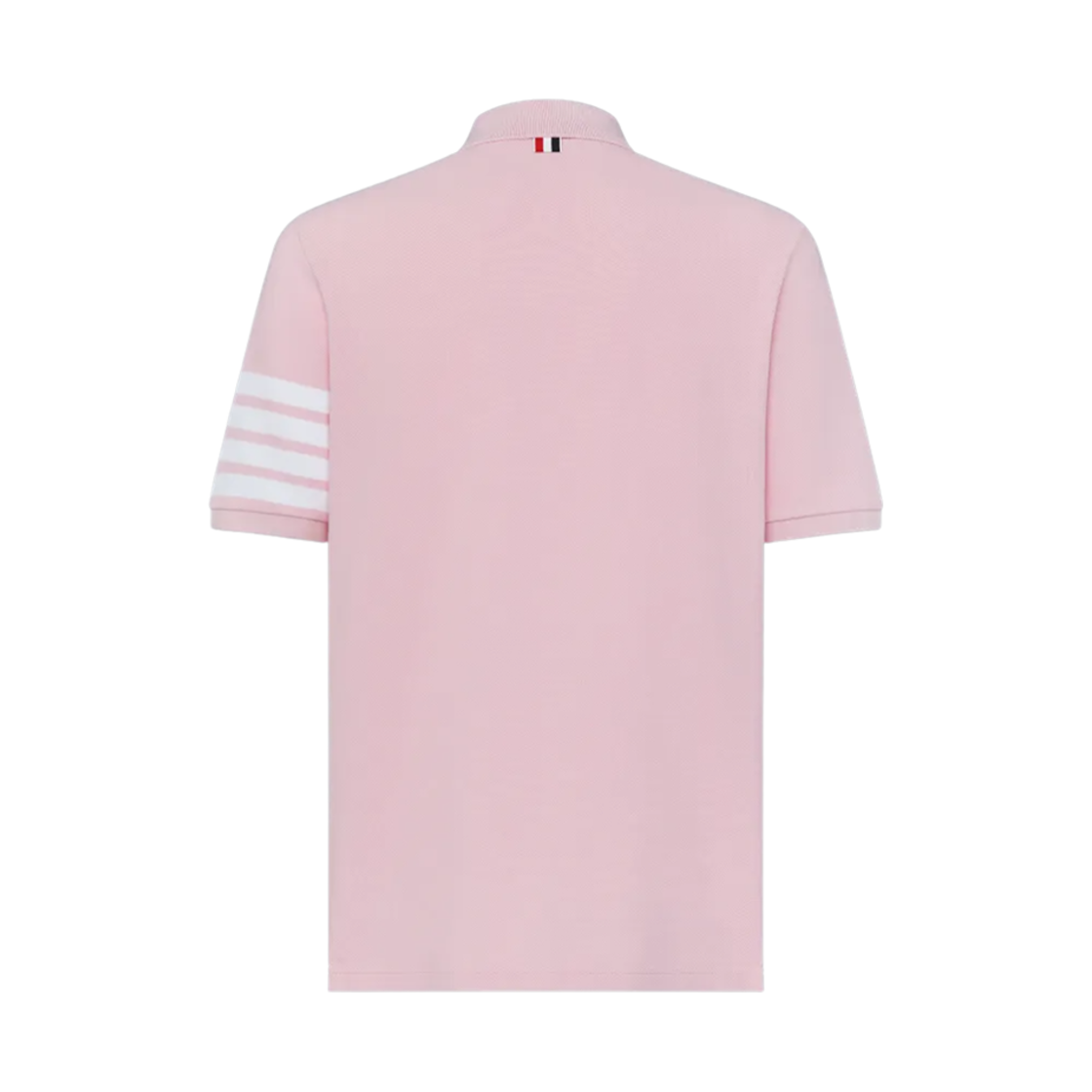 톰브라운 클래식 피케 사선 숏슬리브 폴로 라이트 핑크(Thom Browne Classic Pique 4-Bar Short Sleeve Polo Light Pink) - 2