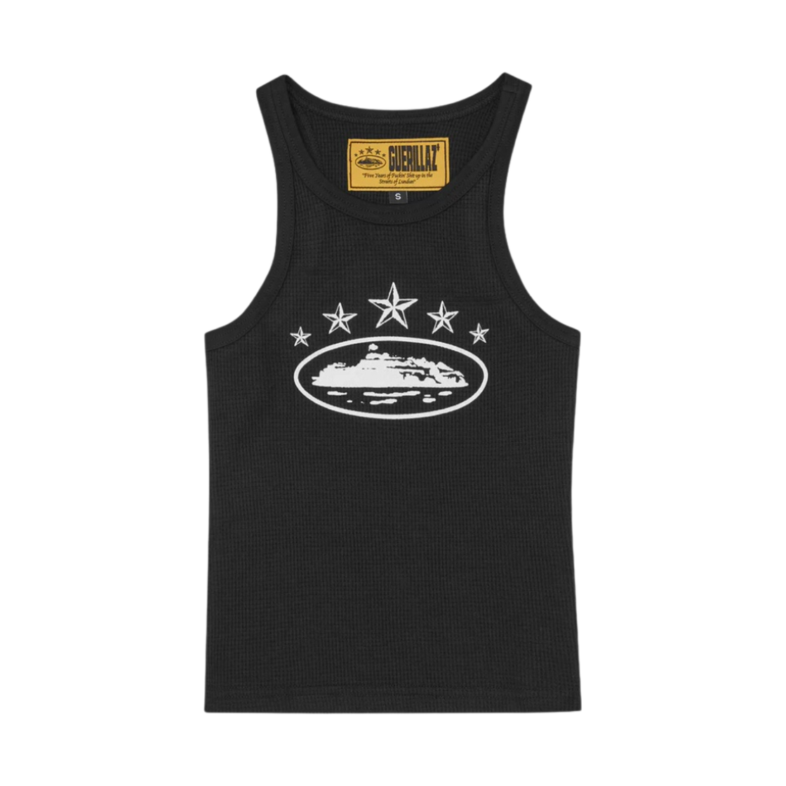 (W) 코르테이즈 5 스타즈 알카트라즈 탱크탑 블랙