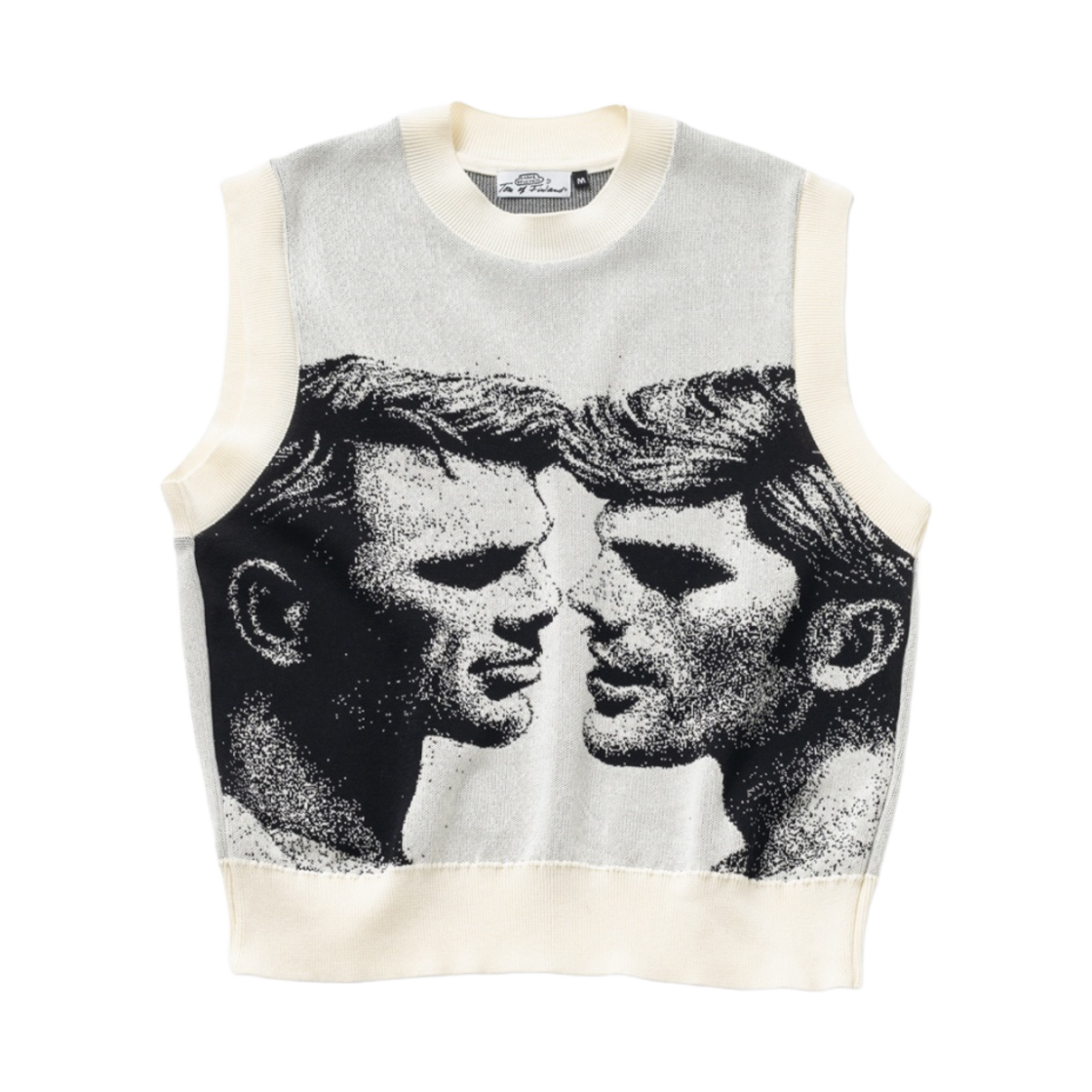 까르네 볼렌테 브로크백 마운틴 니트 베스트 크림(Carne Bollente Brokeback Mountain Knit Vest Cream) - 1