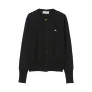 (W) Vivienne Westwood Bea Cardigan Black - 22SS
