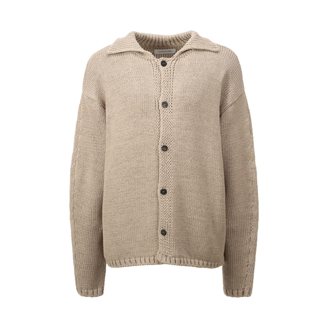 LH2511KN004EBR Le17Septembre Spread Collar Cardigan Brown