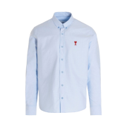 AMI de Coeur Oxford Button Down Shirt Sky Blue