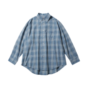 Ballute All Weather Over Silhouette Shirts Blue Check