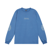 HS x Hank Classic Typo LS Tee VTG Blue