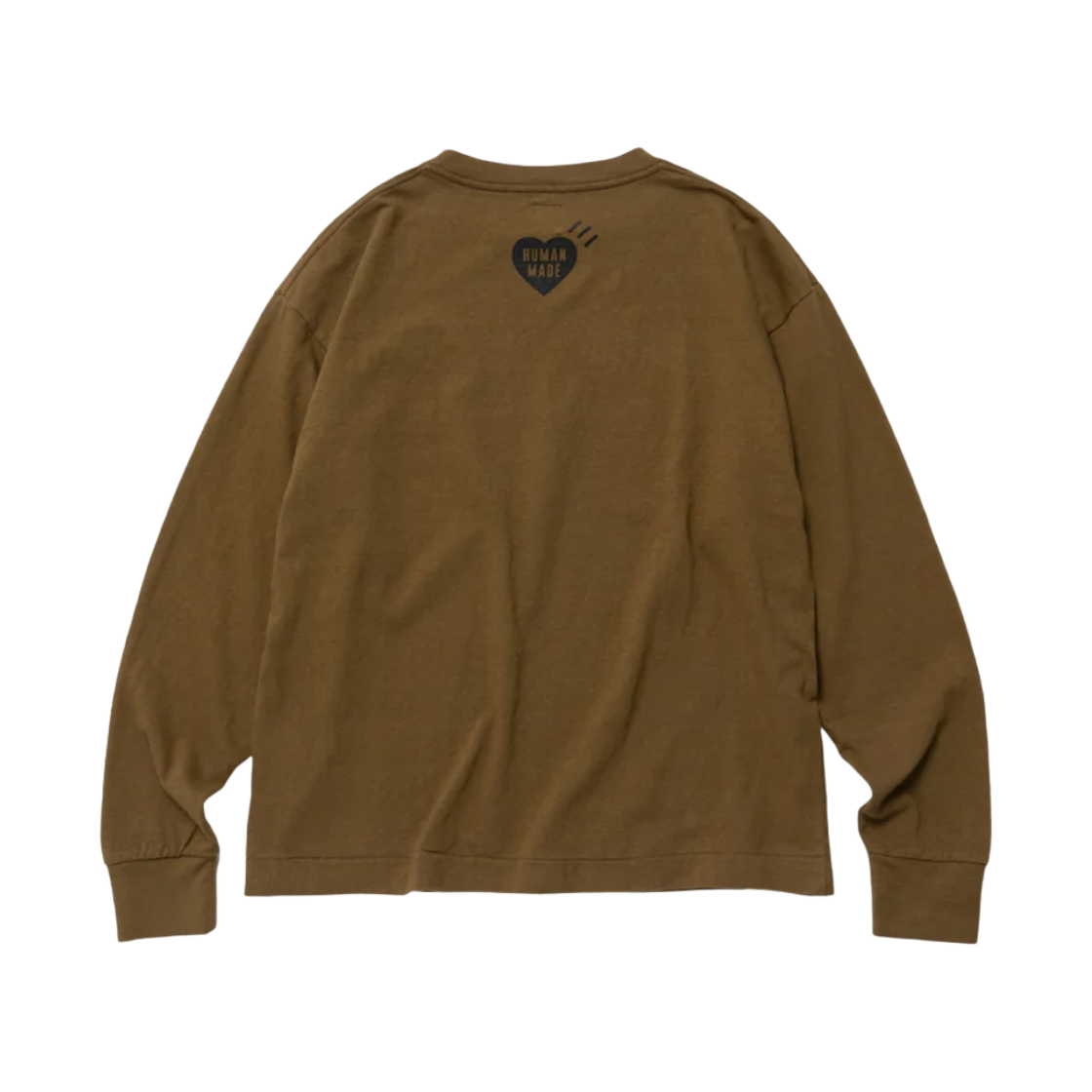 휴먼 메이드 타이거 롱슬리브 티셔츠 올리브 드랩(Human Made Tiger L/S T-Shirt Olive Drab) - 2
